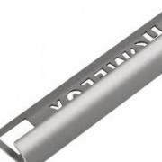 Aluminium Tegelprofiel Rond 8mm - MatZilver