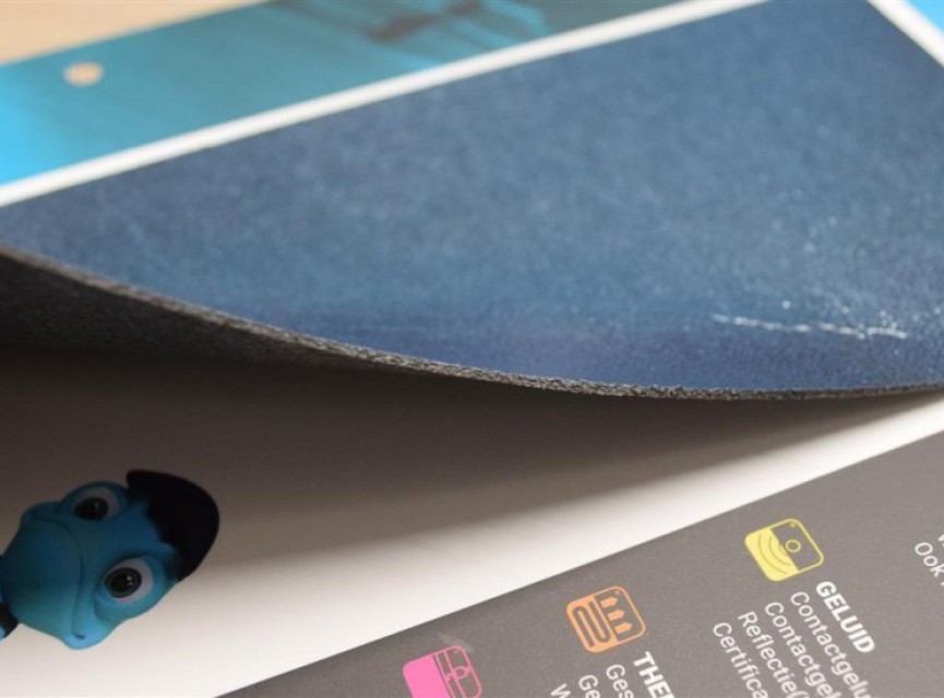 Blue XTRA STRONG Heat+ 10dB Geschikt voor click PVC en Laminaat + voor  Vloerverwarming / Koeling