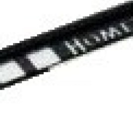 PVC Tegelprofiel zwart rond 10mm
