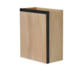 Lotus fonteinkast 40x21,8 cm naturel eik/mat zwart