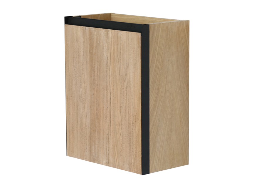 Lotus fonteinkast 40x21,8 cm naturel eik/mat zwart