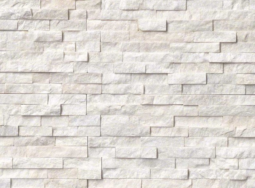 GOCRY WIT GLITTER Brickstone , Natuursteen strip , steenstrips oftewel Stone panel