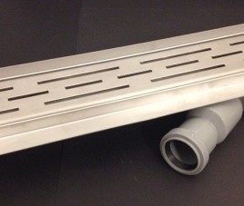 Douchegoot / Douchedrain BPL met muurflens 90 cm