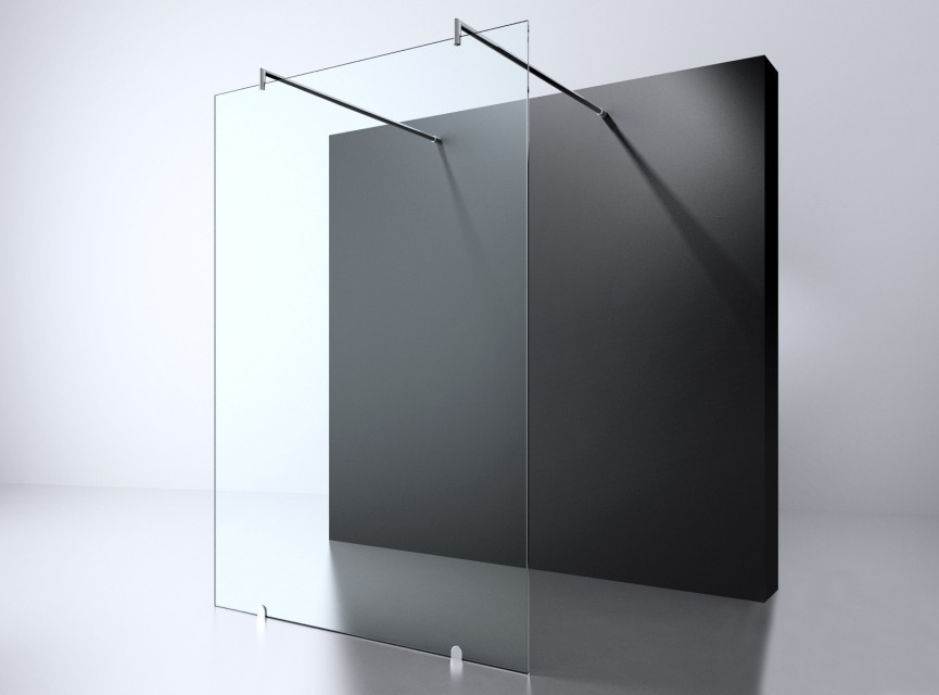 Erico vrijstaande wand 120x200cm NANO glas 8mm