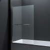 Erico badwand incl.handd-beugel 80x140cm NANO glas 6mm
