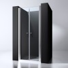 Pendeldeur met profiel 76-79cm H=200cm NANO glas 6mm