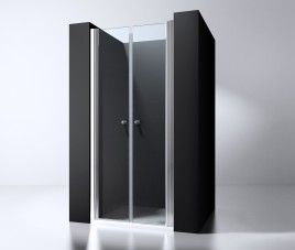 Pendeldeur met profiel 76-79cm H=200cm NANO glas 6mm