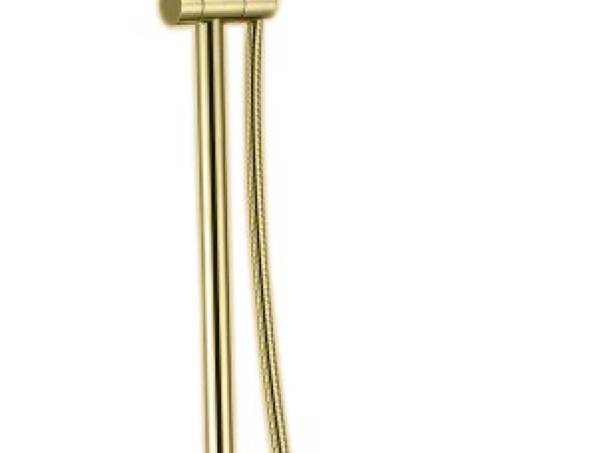 Thermostatische regendouche-opbouwset Mat-Goud