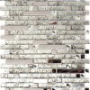 Mozaiek Digger 30x30 cm Silver / Zilver