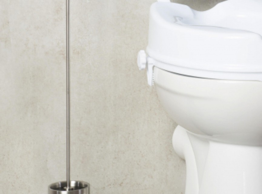Ridder Leo toiletborstel verlengd chroom