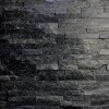 Mosel ZWART GLITTER Brickstone , Natuursteen Strip , Steenstrips Oftewel Stone Panel