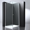 Erico vierkante cabine met 1 swing deur 100x100x200cm NANO glas 6mm