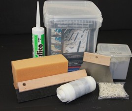 Montage kit epoxy tbv douchegoot