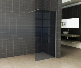 Slim glasplaat rookglas 800x2000 8mm nano