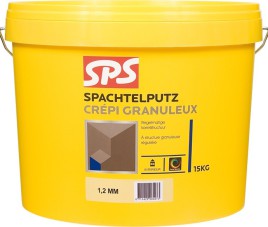 SPS Spachtelputz 1,2 mm binnenkwaliteit 15KG
