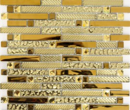 Mozaiek Digger 30x30 cm GOUD / GOUDEN