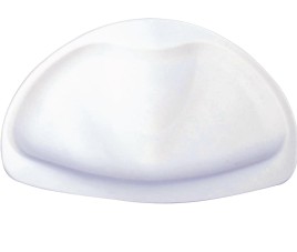 Ridder Tecnoplus hoofdsteun bad met antislip 30 x 20 cm wit