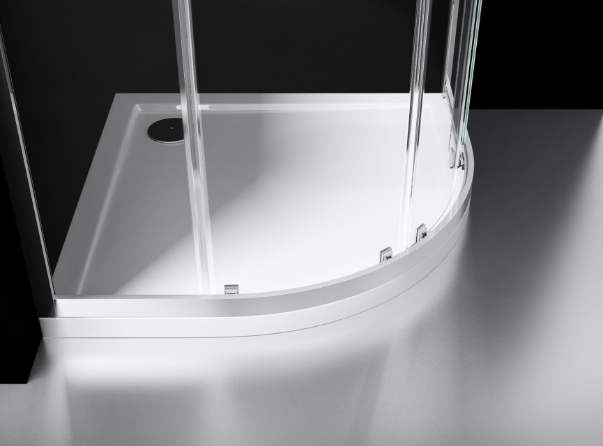Project 1/4 ronde douchecabine 90x90x190cm glas 5mm