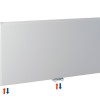 50x260 cm Type 22 - 5130 Watt - ECA Paneelradiator Compact 8 vlakke voorzijde - Wit (Ral 9016)