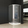 Eco 1/4 ronde douchecabine 5mm 1000x1000x1900 helder glas