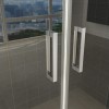 schuifbare nisdeur 4-d. 1800x2000 chr.8mm NANO