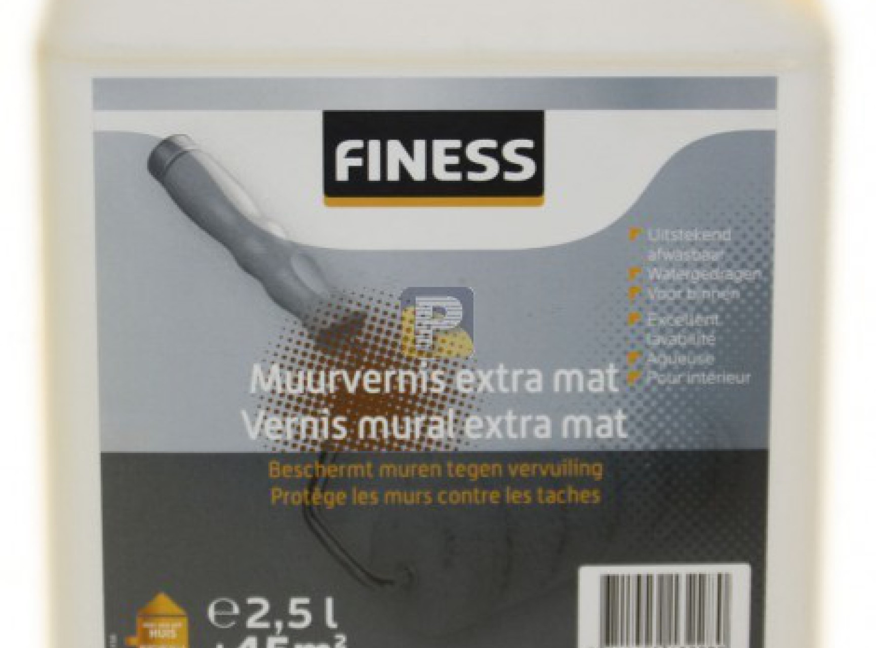 Finess Muurvernis Extra Mat 2 5 Liter finess-muurvernis-extra-mat-2-5-liter
