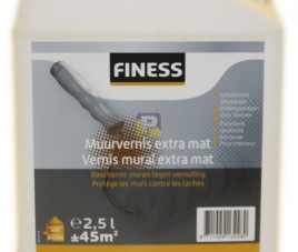 Finess Muurvernis Extra Mat 2,5 liter
