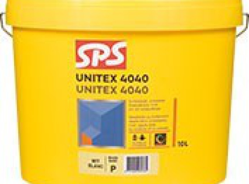 SPS Unitex 4040 10 liter ( DUBBELDEKKER + SCHROBVAST )