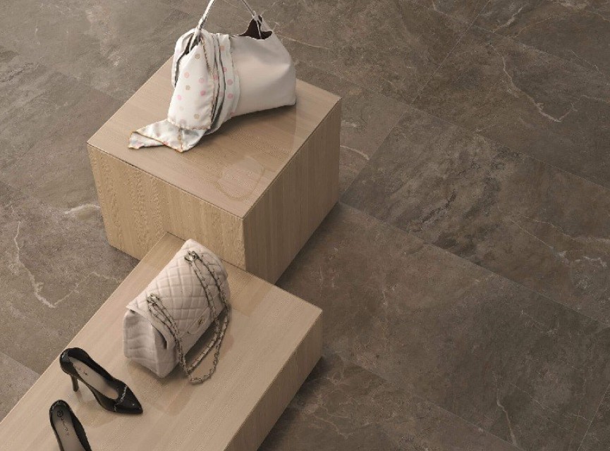 CAVE Noce 45x90 ( MAT ) Vloer en Wandtegels / Woonkamer / Winkel Ruimte / Badkamer