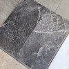 Palermo marmerlook calacatta rigid PVC klik vloeren tegel formaat Antraciet met geïntegreerde ondervloer 