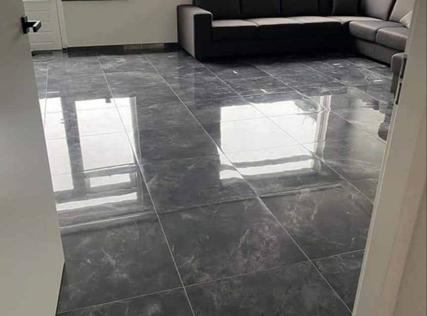 OPPIO Hoogglans Galaxy Nero 60x60 Vloertegel ( Premium Marble ) / Gepolijst En Gerectificeerd / Woonkamer / Badkamer / Winkelruimte