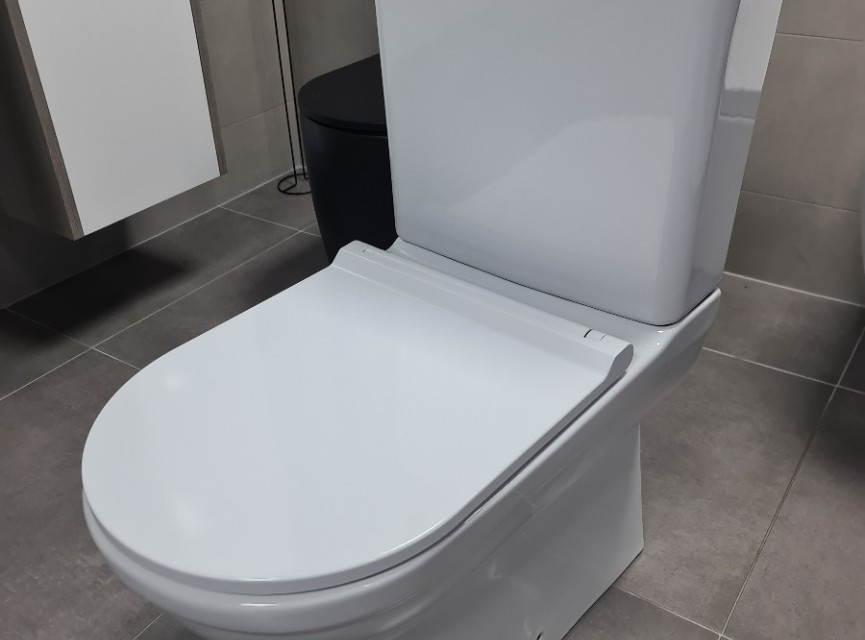 Troy Duoblok met bidet S-Trap - onderafvoer