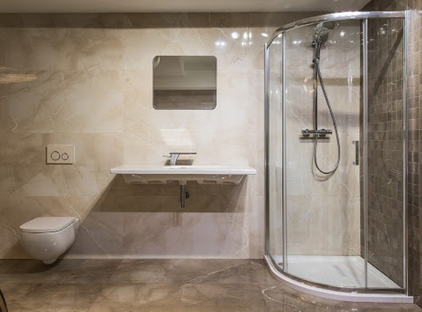 Grotta Crema 60x120 / Hoogglans Vloertegel Woonkamer / XL Ruimten