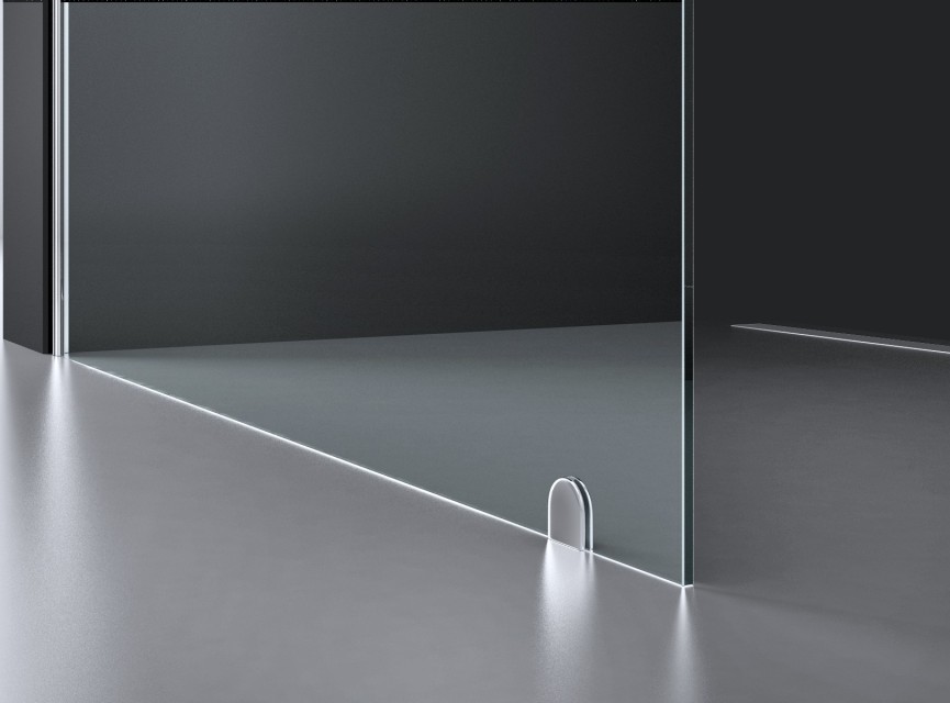 Erico 1000 inloopdouche 95-97cm NANO 8mm glas