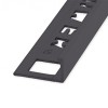 OPPIO MAT Zwart Tegelprofiel Recht 11 Mm - MAT ZWART