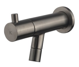 Amador toiletkraan muurbevestiging 1/2 Gunmetal