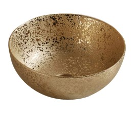 Pluie Oro / Gouden Opzetwastafel