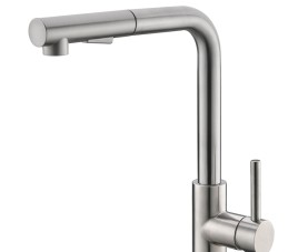 304-Reno Twenty RVS Keukenkraan + uittrekb.handdouche