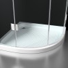 Erico 1/4 rond cabine met 2 deuren 100x100x192cm NANO glas 8mm