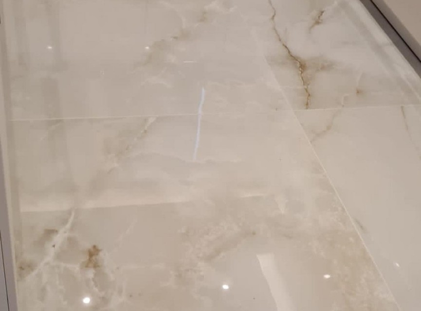 Chamonix Crema 60x120 Hoogglans Vloertegels / Woonkamer / Winkel Ruimte / Badkamer