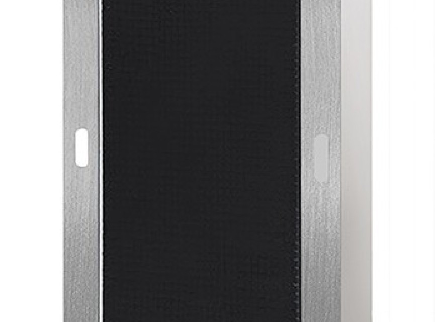 Inbouw-toiletrolhouder + reserve-rolhouder mat-zwart