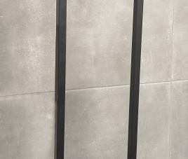 Loft industrieel handdoekrek 950 x 250 x 20 mat-zwart