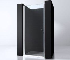 Nisdeur met profiel 68-70cm H=200cm NANO glas 6mm