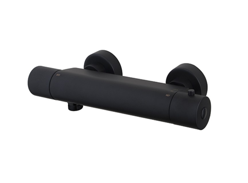 Eco Cool-Touch thermostatische douchemengkraan mat-zwart