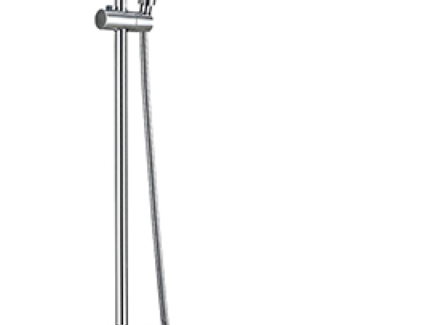 Caral-Eco Twenty douche-opbouwset + thermostaatkraan chroom