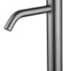 Ribbd XL hoge wastafelmengkraan gunmetal