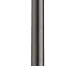 luxe douche-arm rond plafondbev. 20cm  Gunmetal