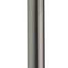 luxe douche-arm rond plafondbev. 30cm  Gunmetal