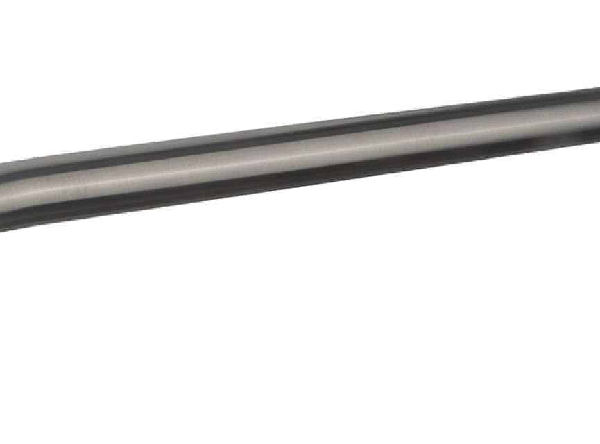 luxe douche-arm rond muurbev. 45cm Gunmetal