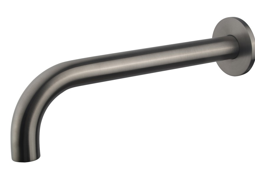 inbouw-uitloop rond 25cm 1/2''  Gunmetal